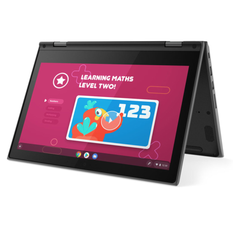 Refurbished Lenovo 300e Intel Celeron N4020 4GB RAM 32GB eMMC 11.6 Inch Touchscreen Convertible Chromebook