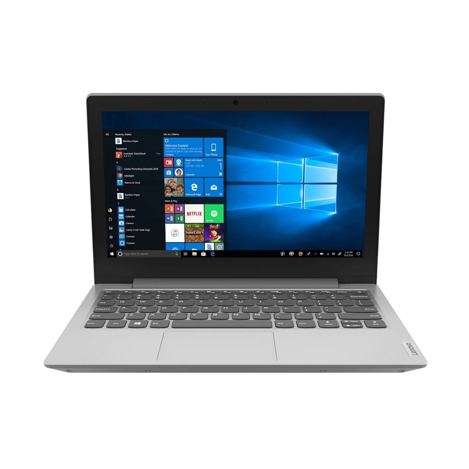 Lenovo IdeaPad 1 11.6" Includes Microsoft 365 Personal 12-month subscription with 1TB Cloud Storage Laptop - Grey