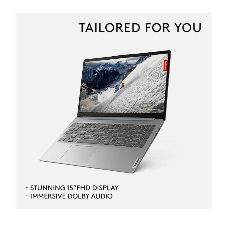 Refurbished Lenovo IdeaPad 1 15ALC7 AMD Ryzen 7 16GB RAM 512GB SSD 15.6 Inch Windows 11 Laptop