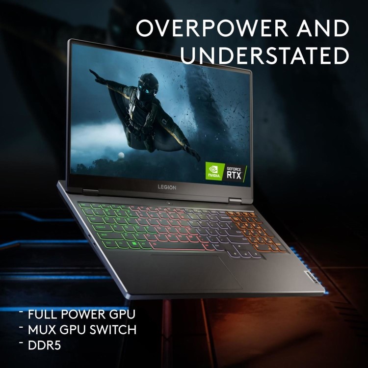 Lenovo Legion 5 AMD Ryzen 7 16GB 512GB RTX 3060 165Hz 15.6 Inch Windows 11 Home Gaming Laptop