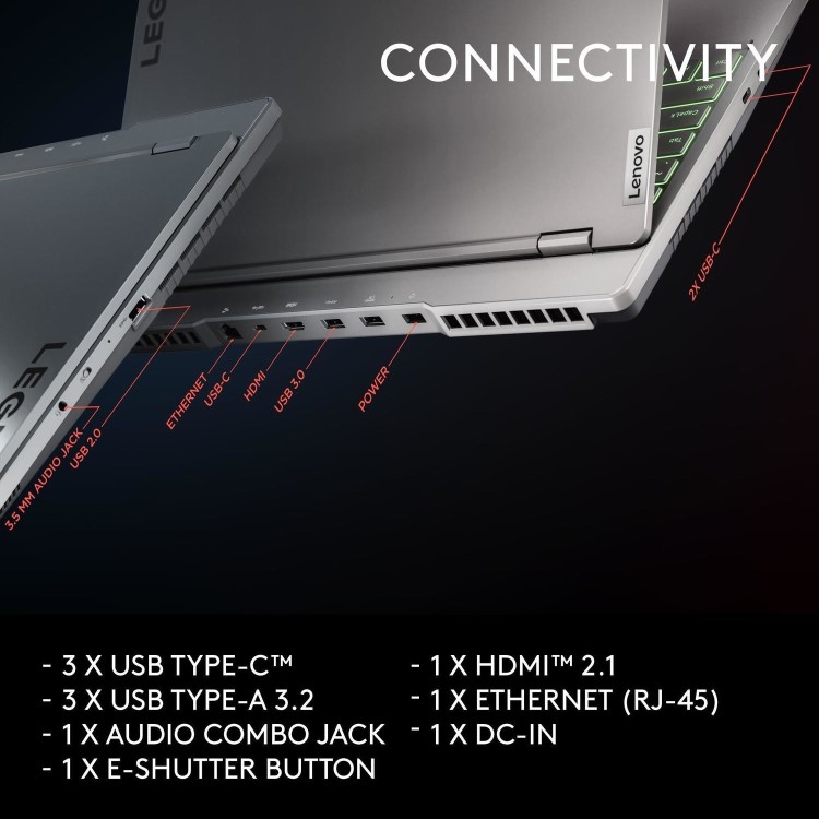 Lenovo Legion 5 AMD Ryzen 7 16GB 512GB RTX 3060 165Hz 15.6 Inch Windows 11 Home Gaming Laptop