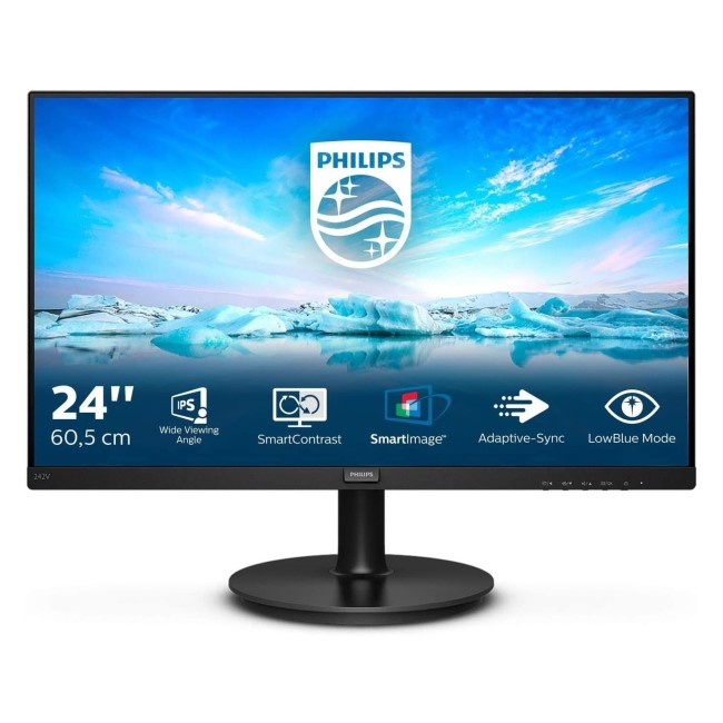 Refurbished Philips 242V8A Full HD 23.8" LCD Monitor