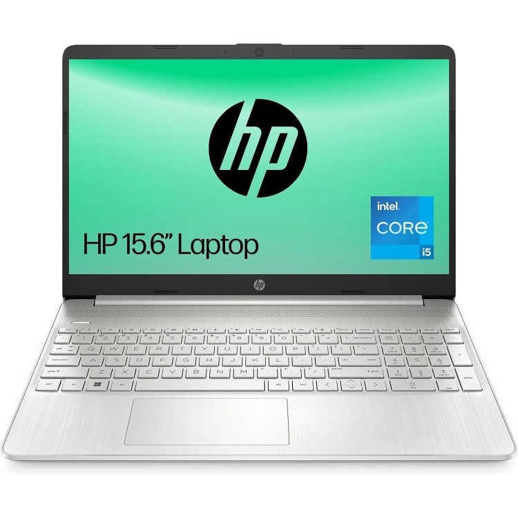 Refurbished HP 15s-fq5021sa Core i5-1235U 8GB RAM 256GB SSD 15.6 Inch Windows 11 Laptop