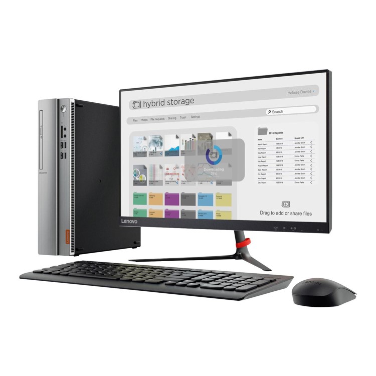 Refurbished Lenovo IdeaCentre 310s-08ASR AMD A6 9230 4GB 1TB Windows 10 Desktop