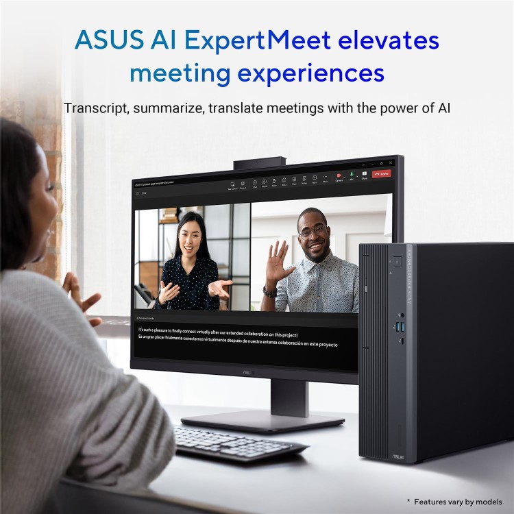 ASUS ExpertCenter SFF Intel Core i5-13420H 16GB RAM 512GB SSD Windows 11 Pro Desktop PC