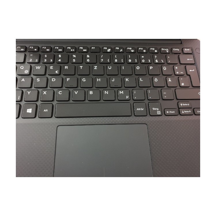 Refurbished Dell XPS 13 Core i7-8550U 16GB 512GB 13.3 Inch Touchscreen 2 in 1 Windows 10 Laptop in Silver - German Keyboard