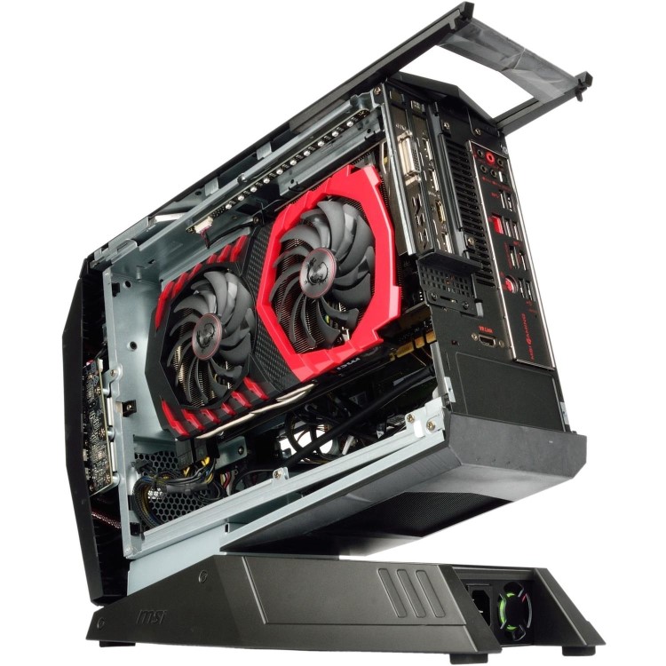 Refurbished MSI Aegis 3 VR7RD Core i5-7400 16GB 2TB + 256GB DVD-RW GTX 1070 Windows 10 Gaming Desktop