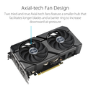Box Opened ASUS GeForce RTX 4060 DUAL EVO 8G 2535MHz GDDR6X OC Gaming Graphics Card