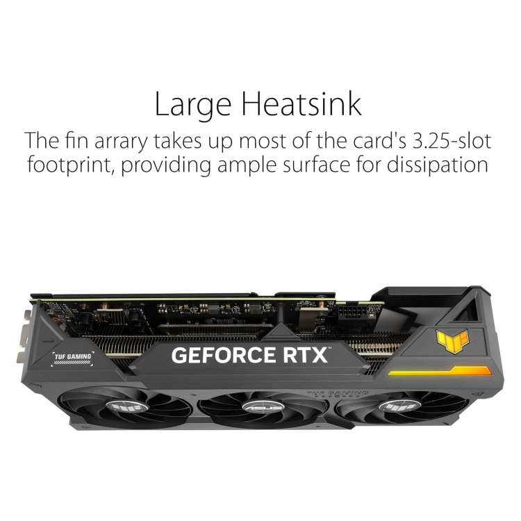 Box Opened ASUS TUF Gaming GeForce RTX 4070 Ti SUPER OC 16GB GDDR6X Graphics Card