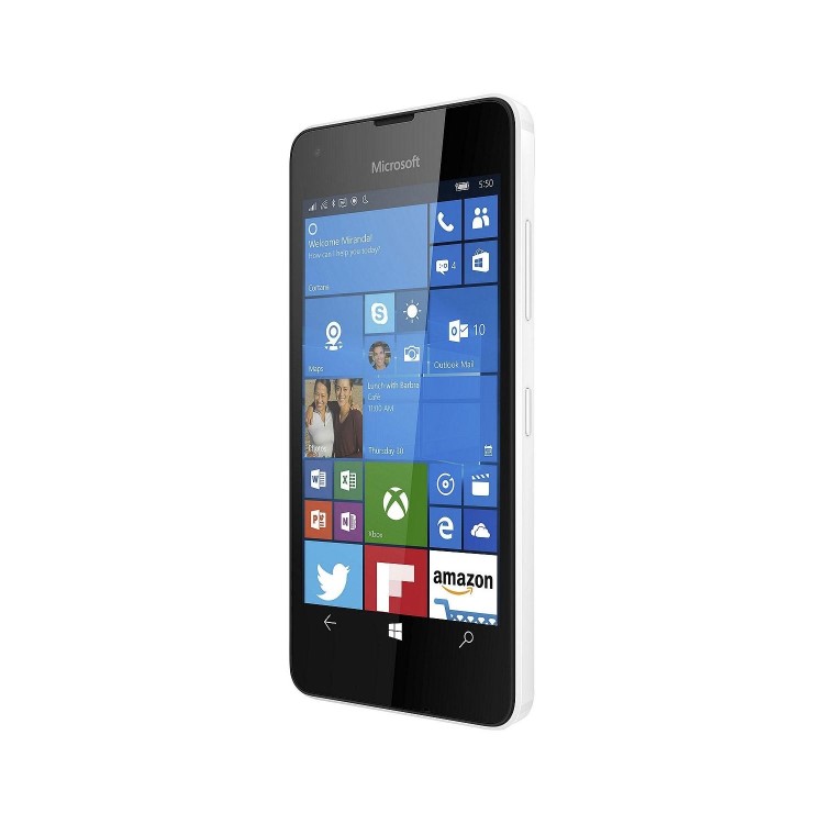 Grade B Microsoft Lumia 550 White 4.7" 8GB 4G Unlocked & SIM Free