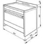 Refurbished Smeg Opera 90cm Dual Fuel Single Oven Range Cooker - Stainless Steel