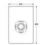 GRADE A1 - Triton Aspirante 9.5kW Matte Black Electric Shower