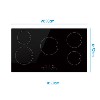 electriQ 90cm 5 Zone Induction Hob