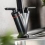 Abode Volo Dual Lever Mixer Tap - Matt Black