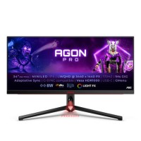 Refurbished AOC AGON AG344UXM 34" IPS QHD 170Hz 1ms FreeSync Gaming Monitor