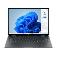 Refurbished HP OmniBook Ultra Flip 14-fh0500na Copilot+ PC Intel Core Ultra 7 258V 32GB RAM 2TB SSD 14 Inch Windows 11 Home Touchscreen Convertible Laptop - Grey