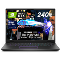 Refurbished Alienware M16 R2 Intel Core Ultra 7 16GB RAM 1TB SSD RTX 4060 240Hz 16 Inch QHD Windows 11 Gaming Laptop