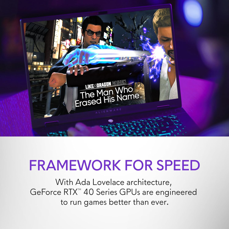 Refurbished Alienware M16 R2 Intel Core Ultra 7 16GB RAM 1TB SSD RTX 4060 240Hz 16 Inch QHD Windows 11 Gaming Laptop