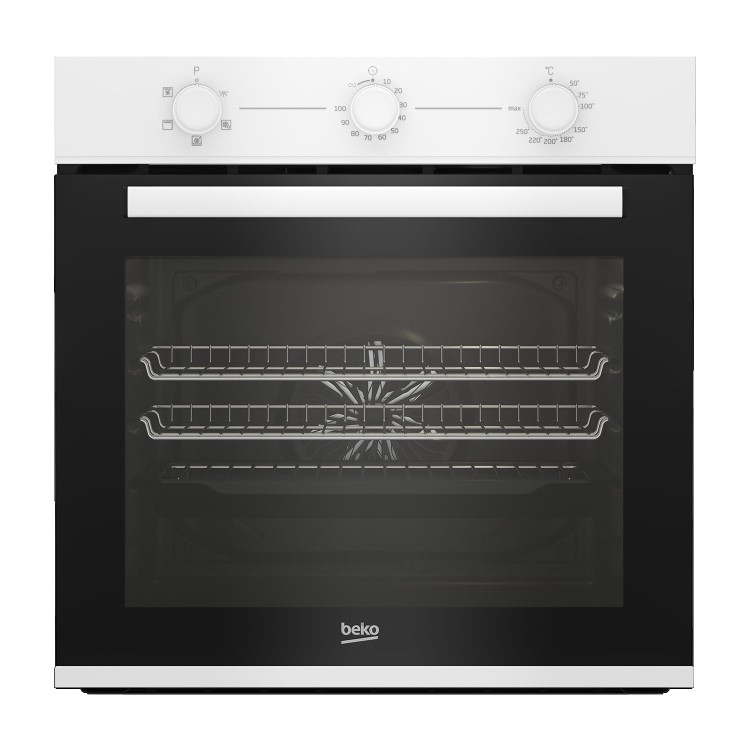 Refurbished Beko BBIF22100W 60cm Single Built In Electric Oven White