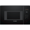 A1/BFL523MB0B Refurbished Bosch Serie 4 BFL523MB0B Built In 20L 800W Microwave Oven Black