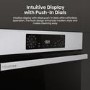 Refurbished Hisense Hi2 Built In Electric Single Oven - Stainless Steel