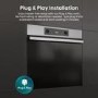 Refurbished Hisense Hi2 Built In Electric Single Oven - Stainless Steel