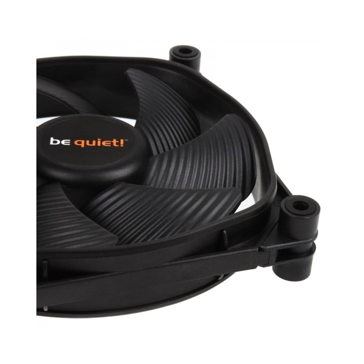 Box Opened Be Quiet BL070 Silent Wings 3 PWM High Speed Case Fan 12cm Black Fluid Dynamic