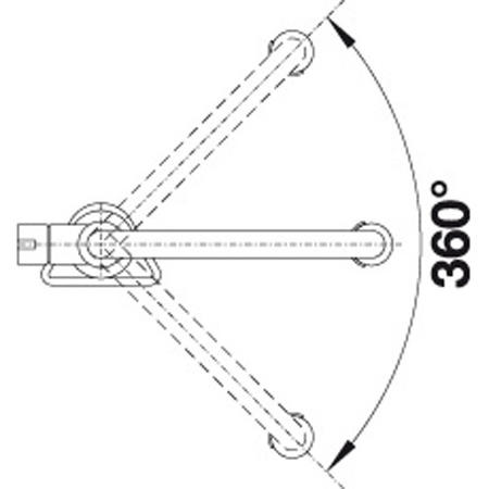 Blanco Chrome Single Lever Mini Kitchen Mixer Tap – Culina-S