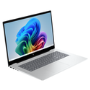 Refurbished HP OmniBook 7 Next Gen AI 17-dc0503na Copilot+ PC Intel Core Ultra 7 256V 16GB RAM 1TB SSD 17.3 Inch Windows 11 Touchscreen Laptop - Silver