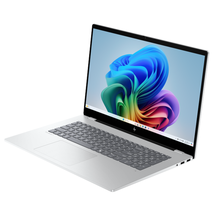 Refurbished HP OmniBook 7 Next Gen AI 17-dc0503na Copilot+ PC Intel Core Ultra 7 256V 16GB RAM 1TB SSD 17.3 Inch Windows 11 Touchscreen Laptop - Silver