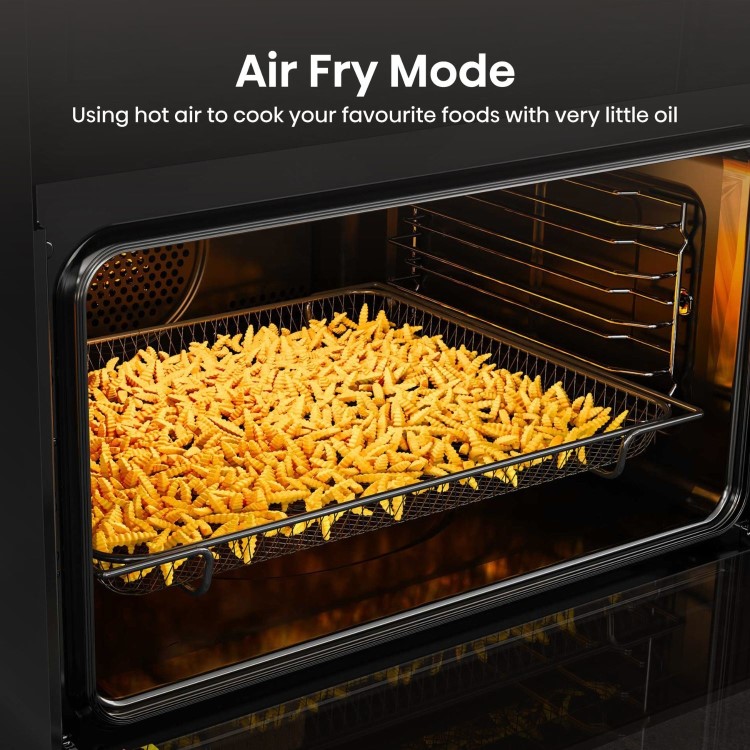 Hisense Hi6 BUD714221AX Built-Under Electric Double Oven - Stainless Steel