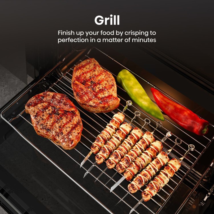 Hisense Hi6 BUD714221AX Built-Under Electric Double Oven - Stainless Steel