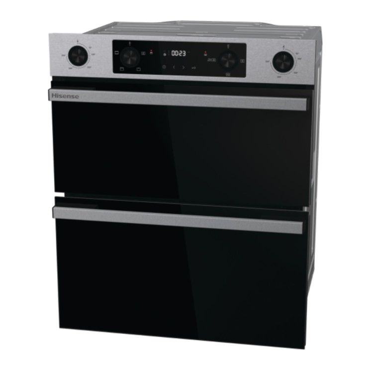 Hisense Hi6 BUD714221AX Built-Under Electric Double Oven - Stainless Steel