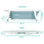 GRADE A1 - Foldable Baby Bath in Blue by Babyway