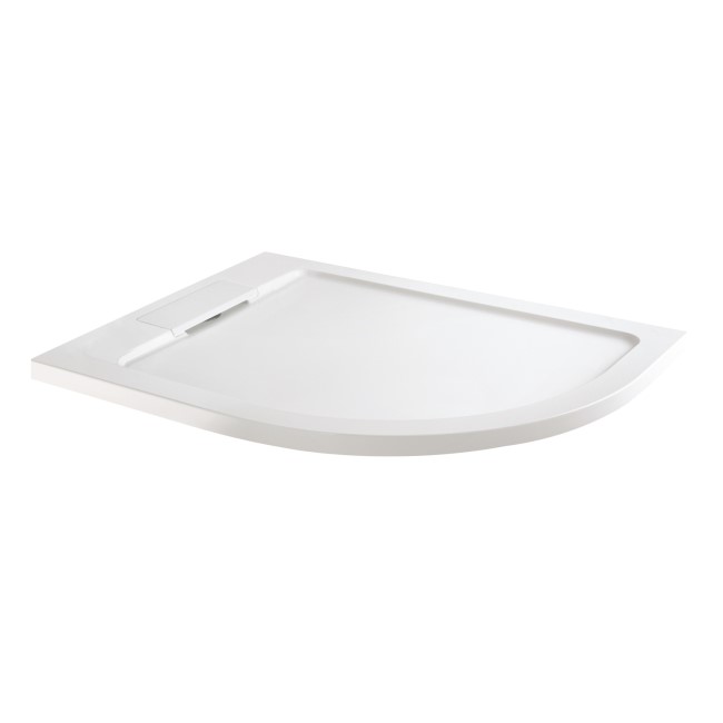 GRADE A1 - Expressions 1200 x 900 Roght Hand Offset Quadrant Shower Tray