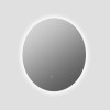 GRADE A1 - 800 x 800mm Round Backlit Mirror - Luna