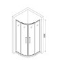 GRADE A1 - 900mm Quadrant Shower Enclosure- Lyra