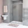 GRADE A1 - 1200mm Sliding Shower Door-Carina