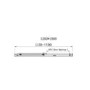 Chrome 6mm Glass Rectangular Sliding Shower Enclosure with Shower Tray 1200x900mm - Carina