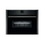 Refurbished Neff N70 C17MR02G0B 60cm Single Built In Electric Oven with Microwave
