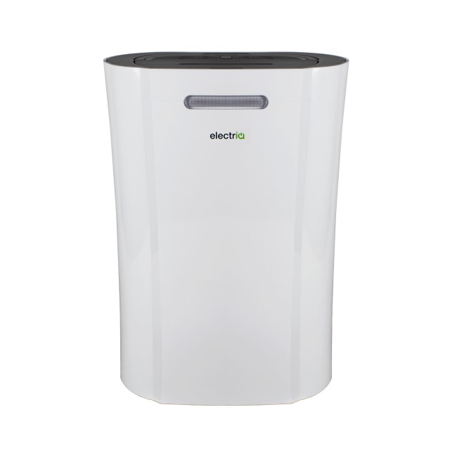 Refurbished electriQ 12 Litre Smart App Alexa Low Energy Dehumidifier and HEPA Air Purifier
