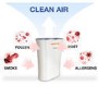 Refurbished electriQ 20 Litre Smart App Alexa Low Energy Dehumidifier with UV Air Purifier
