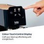Refurbished Beko CaffeExperto Manual Espresso Coffee Machine with Steam Wand - Black