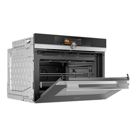 Refurbished Siemens CM678G4S6B iQ700 60cm Single Built In Electric Oven with Microwave