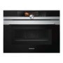 Refurbished Siemens CM678G4S6B iQ700 60cm Single Built In Electric Oven with Microwave