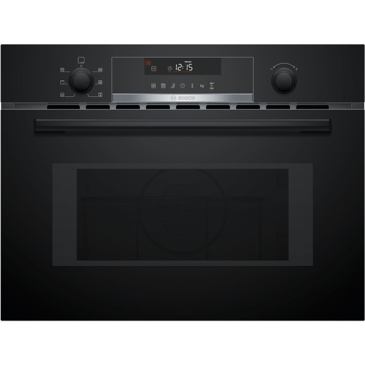 Bosch Series 6 Built-In Combination Microwave Oven - Black