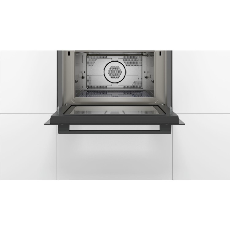 Bosch Series 6 Built-In Combination Microwave Oven - Black