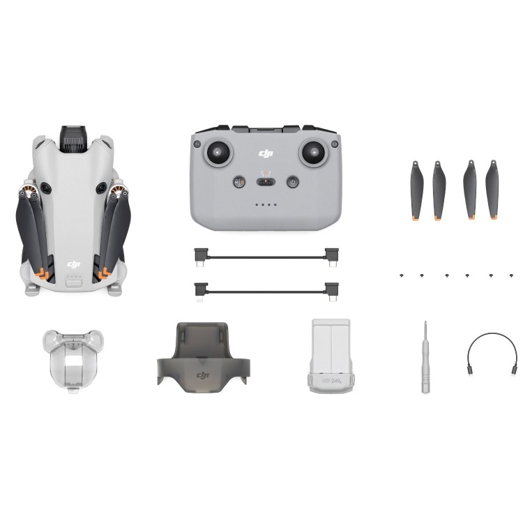 DJI Mini 4 Pro RC-N2 with Extra DJI Mini 4 Pro Intelligent Flight Battery
