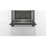 Bosch Series 6 36L Built-in Combination Microwave Oven with Steam Cooking - Stainless Steel