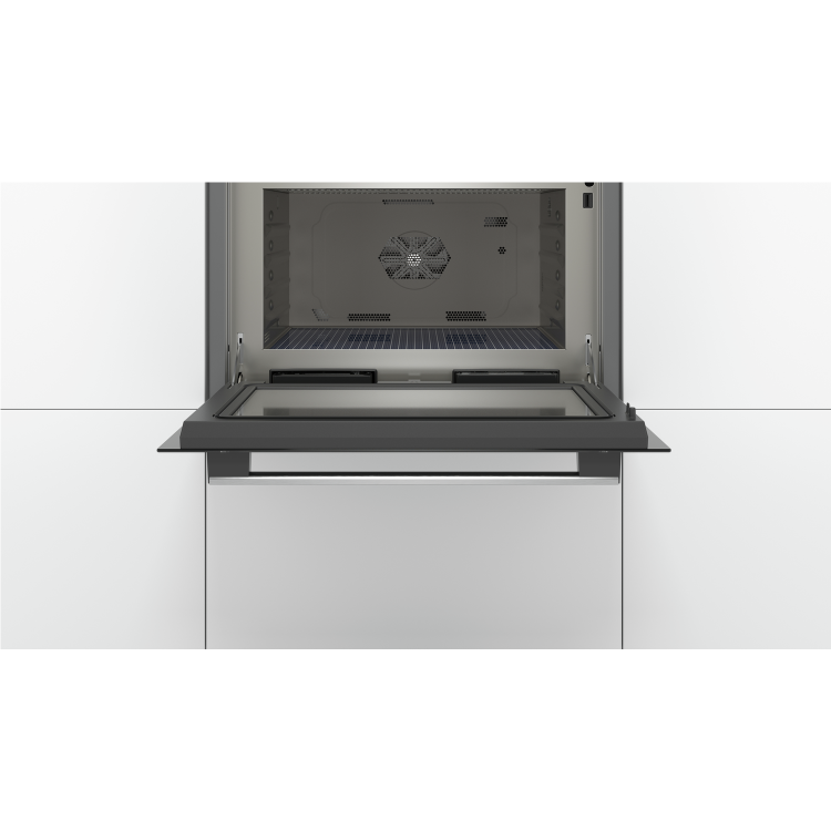 Bosch Series 6 36L Built-in Combination Microwave Oven with Steam Cooking - Stainless Steel
